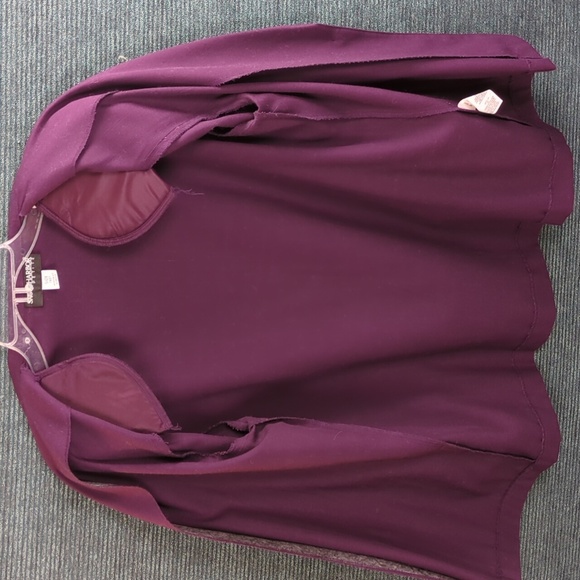 Sag Harbor Petites Plum Color Blazer - Picture 7 of 7